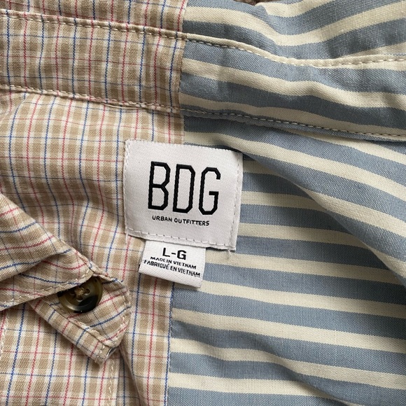 Striped Button-Up Shirt - Picture 2 of 4